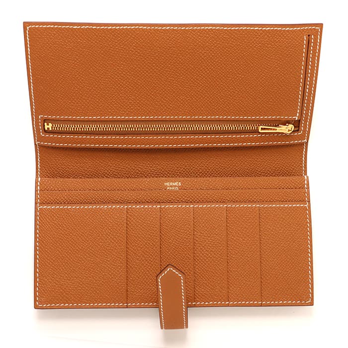 HERMES エルメス ベアン スフレ エプソン ゴールド ゴールド金具 3