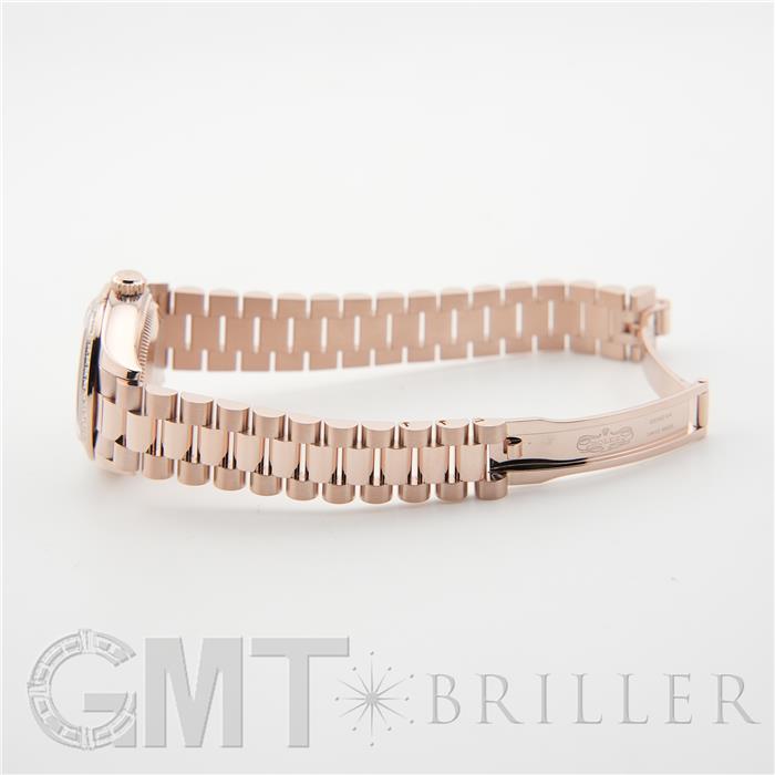 ROLEX ロレックス デイトジャスト 279135RBR オーベルジーヌ 10Pダイヤモンド プレジデントブレスレット 23