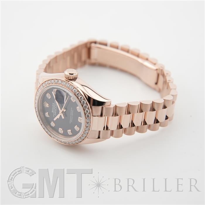 ROLEX ロレックス デイトジャスト 279135RBR オーベルジーヌ 10Pダイヤモンド プレジデントブレスレット 25
