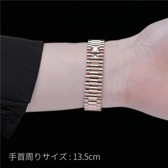 ROLEX ロレックス デイトジャスト 279135RBR オーベルジーヌ 10Pダイヤモンド プレジデントブレスレット 27