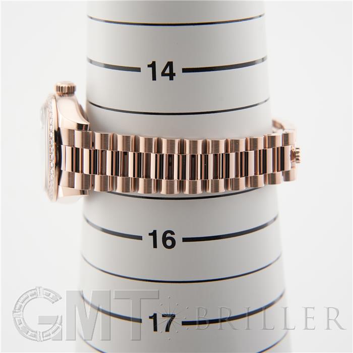 ROLEX ロレックス デイトジャスト 279135RBR オーベルジーヌ 10Pダイヤモンド プレジデントブレスレット 6