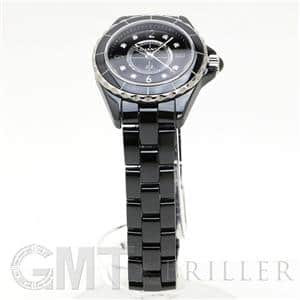 CHANEL シャネル J12 ブラック セラミック 8Pダイヤ 29mm H2569