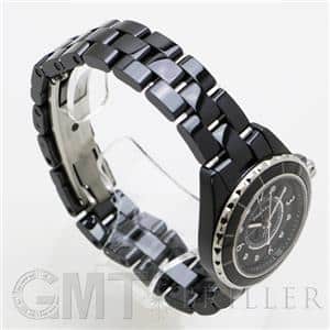 CHANEL シャネル J12 ブラック セラミック 8Pダイヤ 29mm H2569