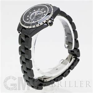 CHANEL シャネル J12 ブラック セラミック 8Pダイヤ 29mm H2569