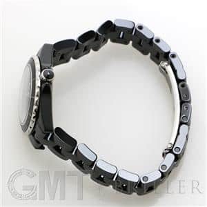 CHANEL シャネル J12 ブラック セラミック 8Pダイヤ 29mm H2569