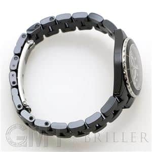 CHANEL シャネル J12 ブラック セラミック 8Pダイヤ 29mm H2569