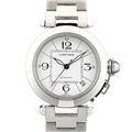 CARTIER カルティエ パシャC パシャC ホワイト SS W31074M7