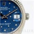 ROLEX ロレックス デイトジャスト 278274 アズーロブルー フローラルモチーフ 17