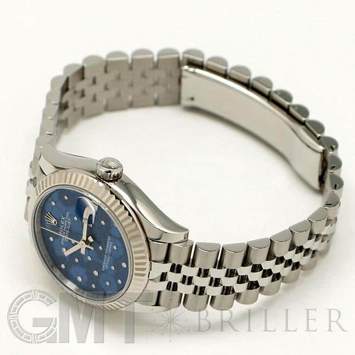 ROLEX ロレックス デイトジャスト 278274 アズーロブルー フローラルモチーフ 24