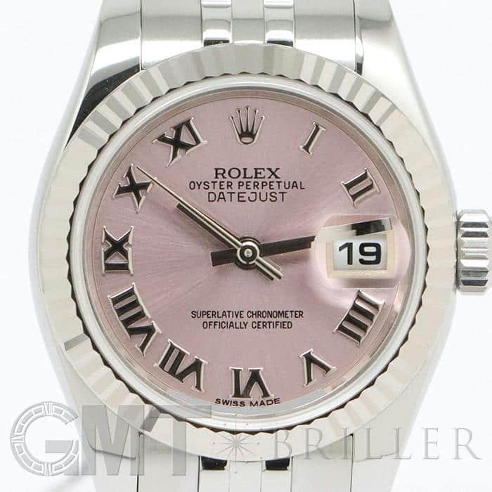 ROLEX ロレックス デイトジャスト 26 179174 ピンク ローマ 10