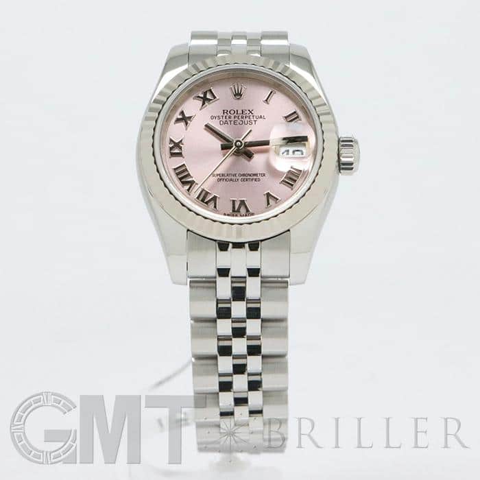 ROLEX ロレックス デイトジャスト 26 179174 ピンク ローマ 13