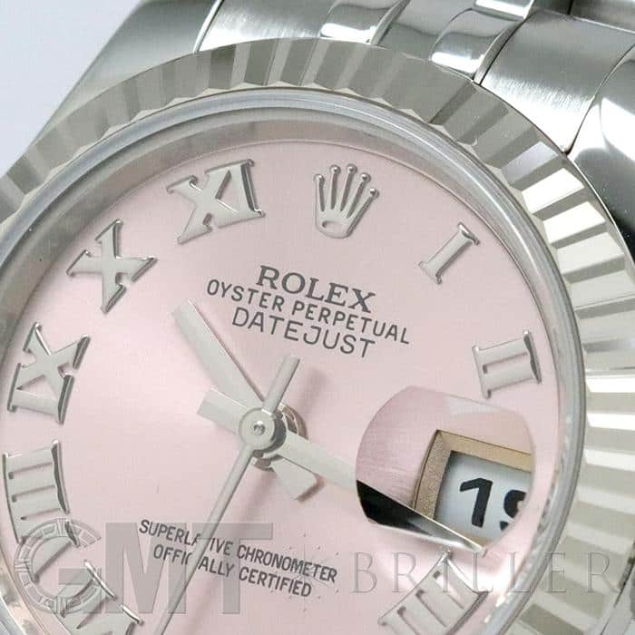 ROLEX ロレックス デイトジャスト 26 179174 ピンク ローマ 14