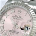 ROLEX ロレックス デイトジャスト 26 179174 ピンク ローマ 14