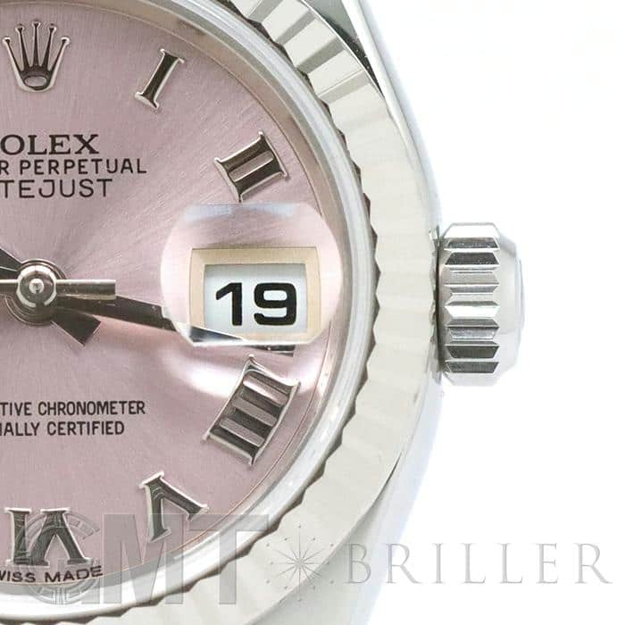 ROLEX ロレックス デイトジャスト 26 179174 ピンク ローマ 15