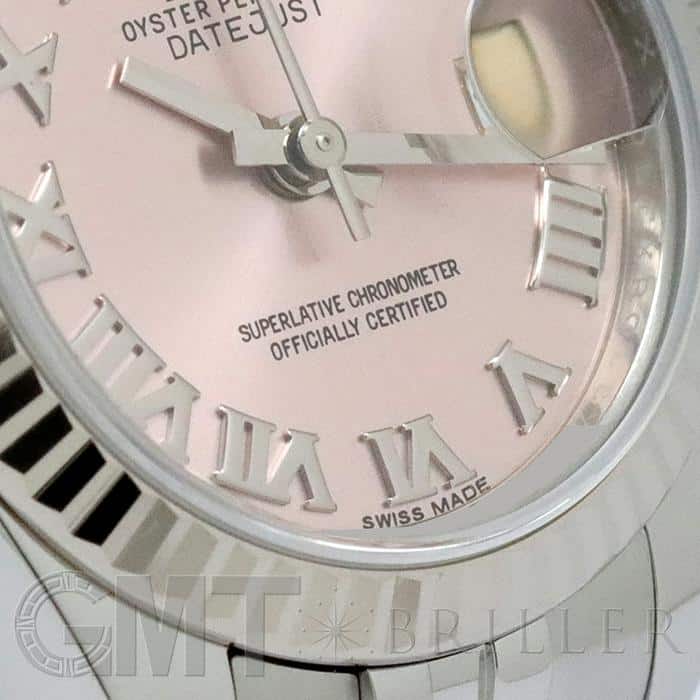 ROLEX ロレックス デイトジャスト 26 179174 ピンク ローマ 16