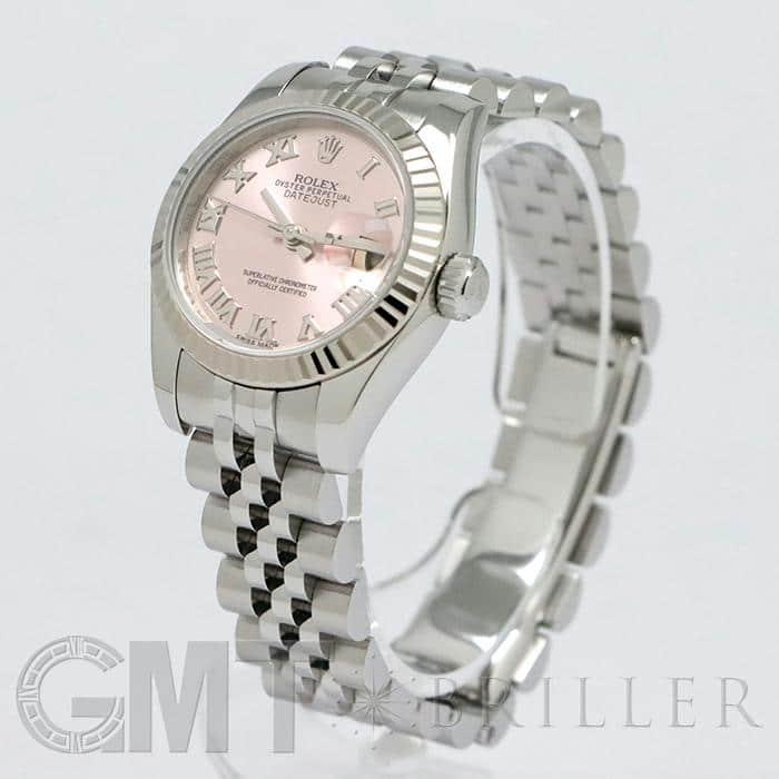 ROLEX ロレックス デイトジャスト 26 179174 ピンク ローマ 1