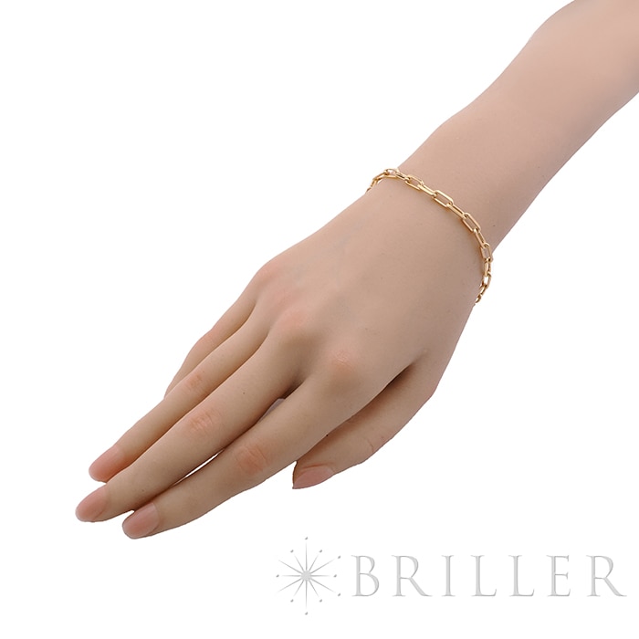 CARTIER カルティエ サントス ドゥ カルティエ ブレスレット チェーン スモール モデル イエローゴールド B6090300 13