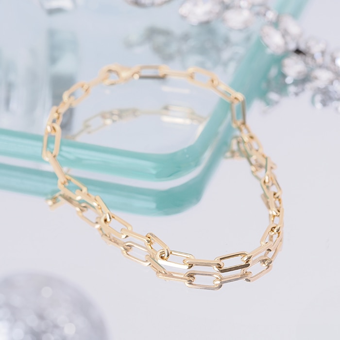 CARTIER カルティエ サントス ドゥ カルティエ ブレスレット チェーン スモール モデル イエローゴールド B6090300 2