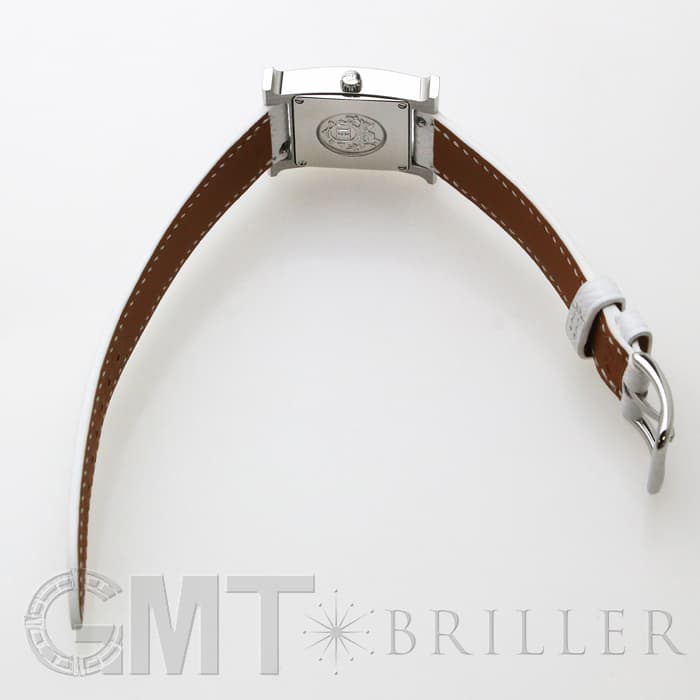 HERMES エルメス Hウォッチ HH1.220.136/UU01 044898WW00 Hウォッチ ホワイトラッカー SS ホワイト 9