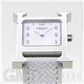 HERMES エルメス Hウォッチ HH1.220.136/UU01 044898WW00 Hウォッチ ホワイトラッカー SS ホワイト 15