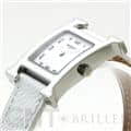 HERMES エルメス Hウォッチ HH1.220.136/UU01 044898WW00 Hウォッチ ホワイトラッカー SS ホワイト 19