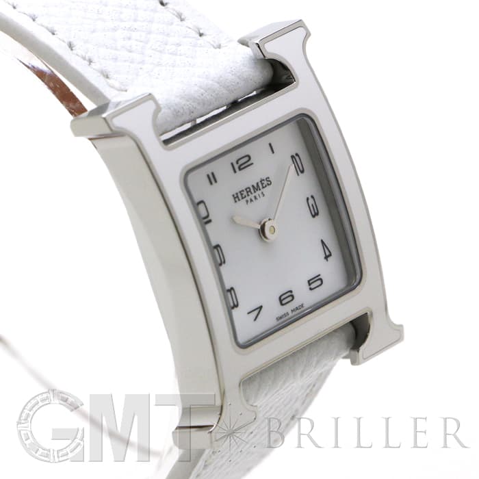 HERMES エルメス Hウォッチ HH1.220.136/UU01 044898WW00 Hウォッチ ホワイトラッカー SS ホワイト 3
