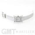 HERMES エルメス Hウォッチ HH1.220.136/UU01 044898WW00 Hウォッチ ホワイトラッカー SS ホワイト 8