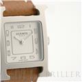 HERMES エルメス Hウォッチ ミニ シルバー ゴールド HH1.110 10