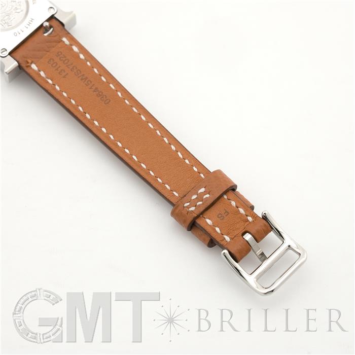 HERMES エルメス Hウォッチ ミニ シルバー ゴールド HH1.110 14