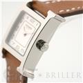 HERMES エルメス Hウォッチ ミニ シルバー ゴールド HH1.110 22