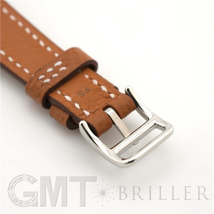 HERMES エルメス Hウォッチ ミニ シルバー ゴールド HH1.110 25