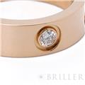 CARTIER カルティエ ラブ ラブ リング クラシックモデル ピンクゴールド ダイヤモンド3石 10号 B4087500 10