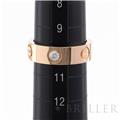CARTIER カルティエ ラブ ラブ リング クラシックモデル ピンクゴールド ダイヤモンド3石 10号 B4087500 12