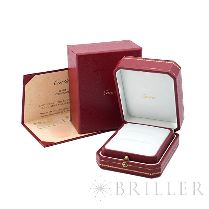 CARTIER カルティエ ラブ ラブ リング クラシックモデル ピンクゴールド ダイヤモンド3石 10号 B4087500 6