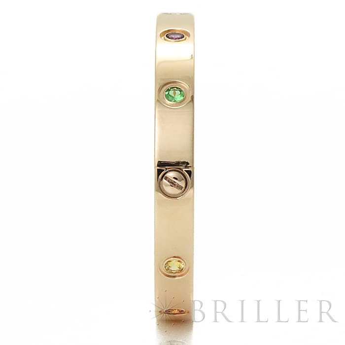 CARTIER カルティエ ラブブレスレット マルチカラーストーン B6036516 11