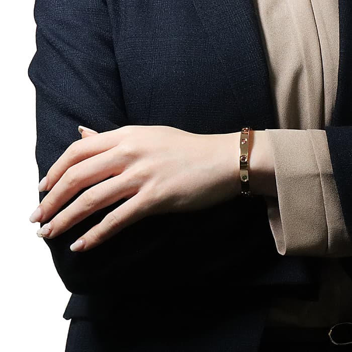 CARTIER カルティエ ラブブレスレット マルチカラーストーン B6036516 14
