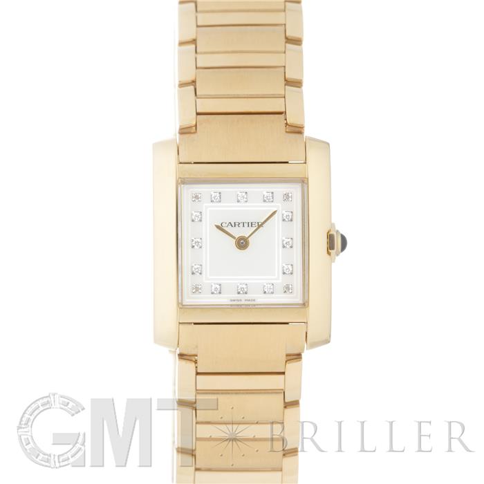 CARTIER カルティエ タンク フランセーズ SM  イエローゴールド シェルダイヤ WGTA0349 【日本限定】 メイン