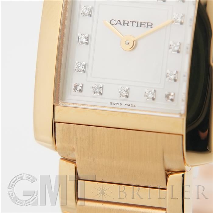 CARTIER カルティエ タンク フランセーズ SM  イエローゴールド シェルダイヤ WGTA0349 【日本限定】 10