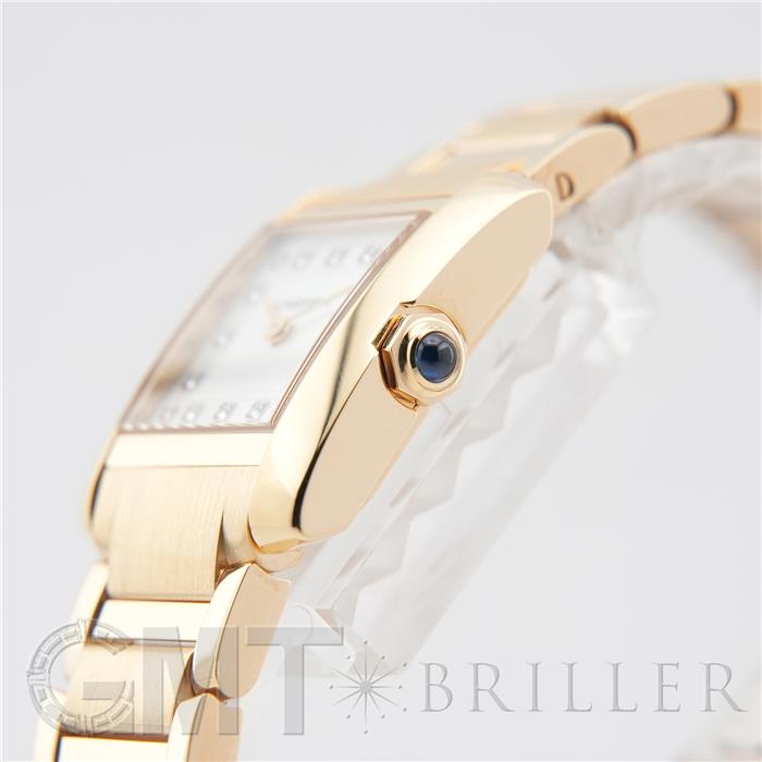CARTIER カルティエ タンク フランセーズ SM  イエローゴールド シェルダイヤ WGTA0349 【日本限定】 21