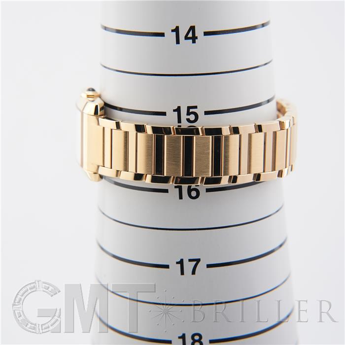 CARTIER カルティエ タンク フランセーズ SM  イエローゴールド シェルダイヤ WGTA0349 【日本限定】 6