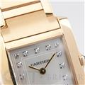 CARTIER カルティエ タンク フランセーズ SM  イエローゴールド シェルダイヤ WGTA0349 【日本限定】 8