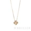 Van Cleef & Arpels ヴァン クリーフ&アーペル アルハンブラ ヴィンテージ アルハンブラ ペンダント ネックレス ギョーシェ イエローゴールド VCARP4KL00 1
