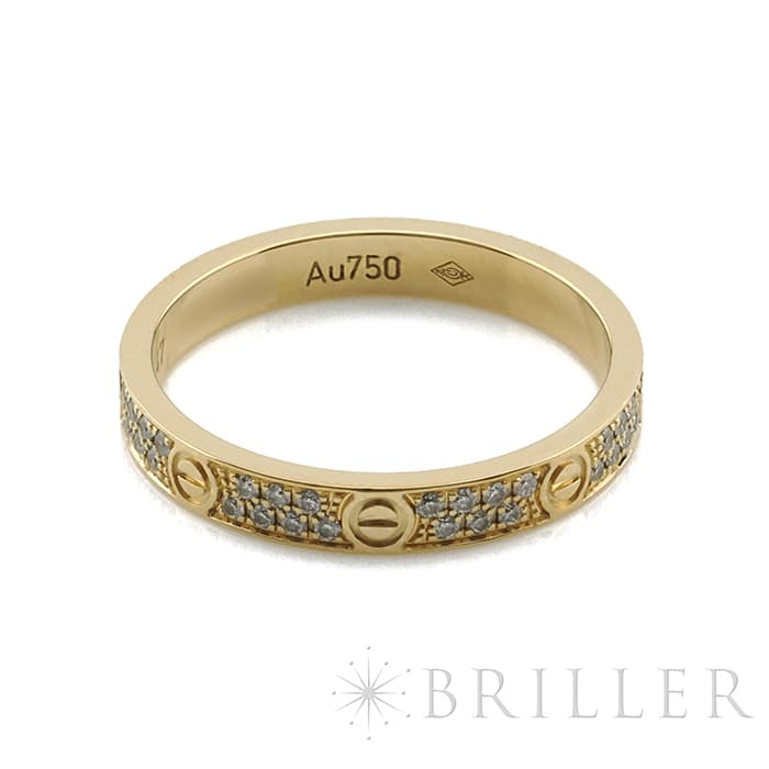 中古)CARTIER カルティエ ラブ リング スモールモデル イエロー