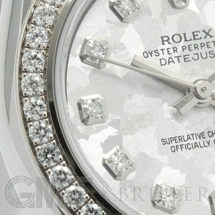 ROLEX ロレックス デイトジャスト シルバーゴールドクリスタル 179384G 20