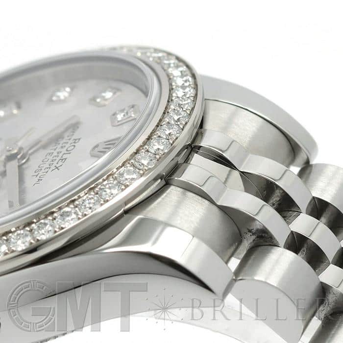 ROLEX ロレックス デイトジャスト シルバーゴールドクリスタル 179384G 22