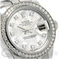 ROLEX ロレックス デイトジャスト シルバーゴールドクリスタル 179384G 4