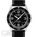 BELL & ROSS ベル&ロス ヴィンテージ BR V2-92 BLACK STEEL BRV292-BL-ST/SCA ブラック 41mm 革※