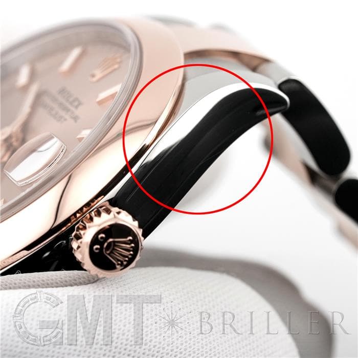 ROLEX ロレックス デイトジャスト 31 278241 ロゼ オイスターブレスレット 9