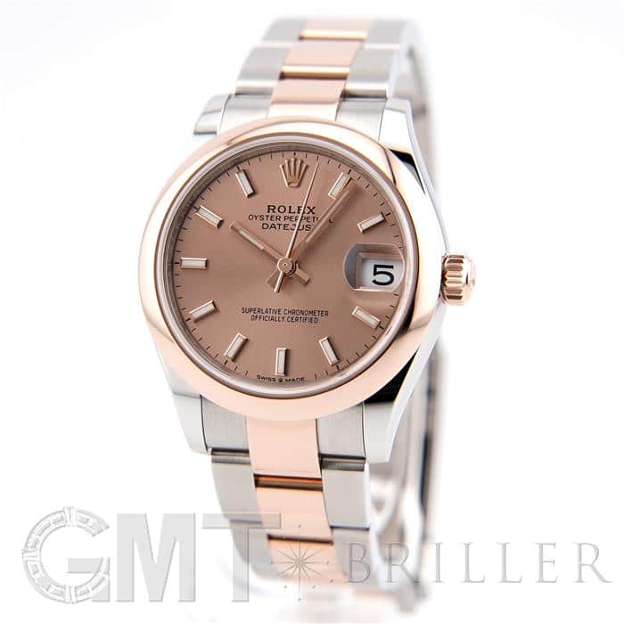 ROLEX ロレックス デイトジャスト 31 278241 ロゼ オイスターブレスレット 1