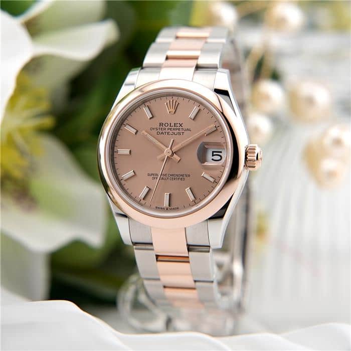 ROLEX ロレックス デイトジャスト 31 278241 ロゼ オイスターブレスレット 2